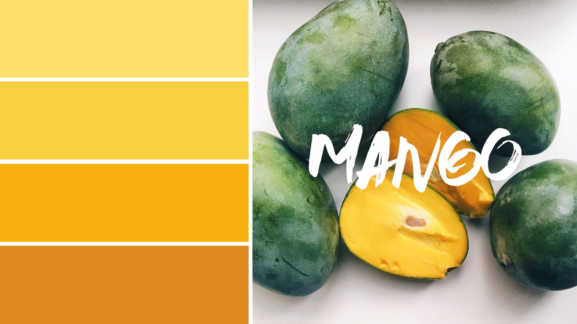 farbtrends 2023 mango mit mangofrucht